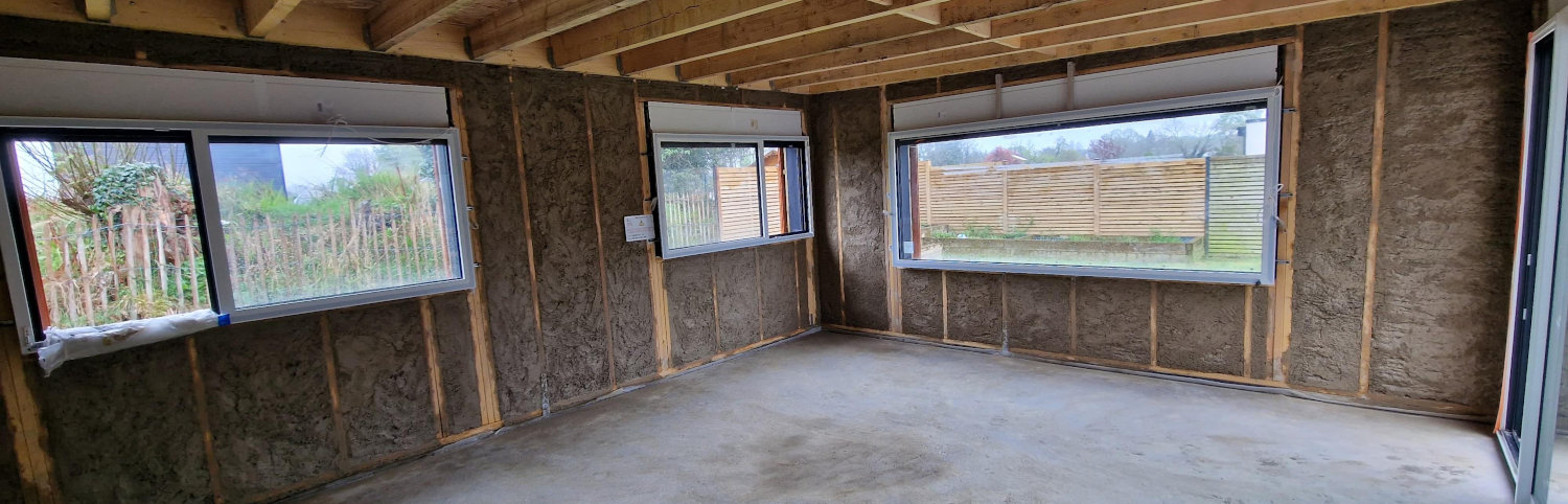 Extension avec isolation écologique